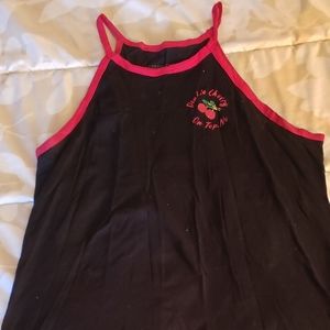 Riverdale Hot Topic Red and Black Women Tank Top